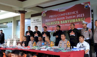 Refleksi-Akhir-Tahun-2023,-Polresta-Banyuwangi-Selesaikan-556-Kasus-Dengan-Restorative-Justice